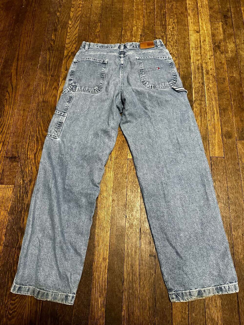 Vintage Y2K Tommy Hilfiger Carpenter Jeans Baggy Size 8 - Picture 8 of 13
